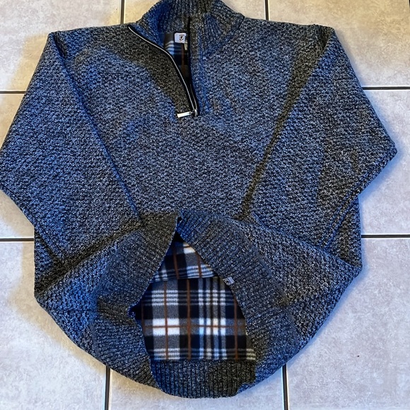 Stacy Adams 3/4 zipper adorable sweater XL - Picture 5 of 7